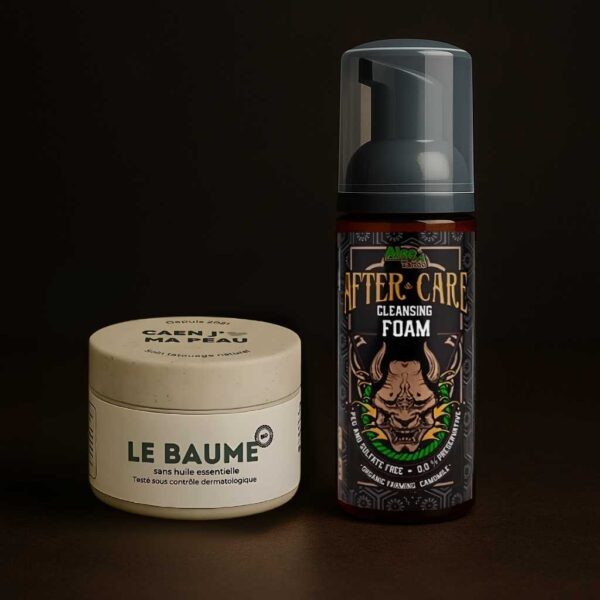 Pack Tattoo Essentiel – Kit Soin Tatouage Naturel & Vegan pour petit et moyen tattoo